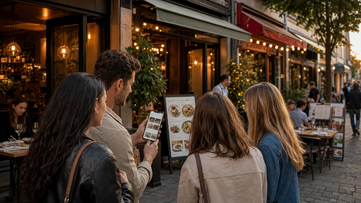 Restaurant-Marketing 2026: wo Gäste wirklich entscheiden